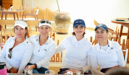  Mercy Lafuente, Daniela Coulon, Norma Pardo y Patricia González.