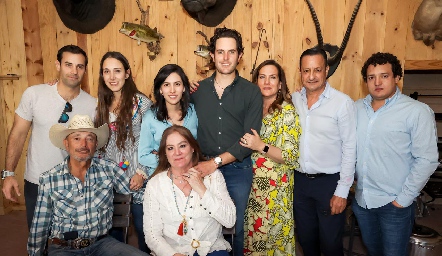  Familia Del Valle y familia Díaz de León.