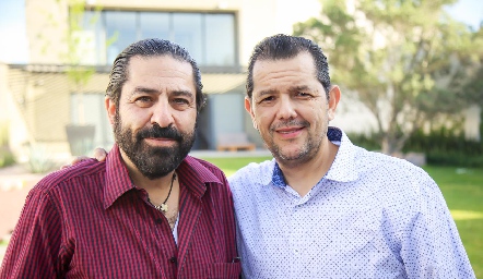  Anuar Geral e Ismael Leiva.