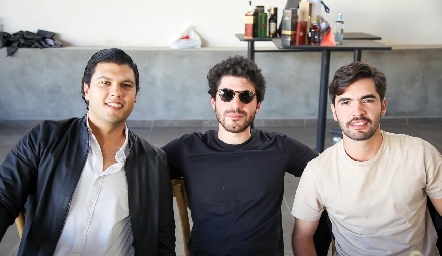 Juan Manuel Piñero, Héctor Mahbub y Juan Pablo Quintero.