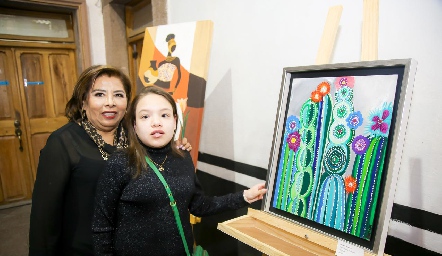  Carmelita Martínez y Fernanda Lira.