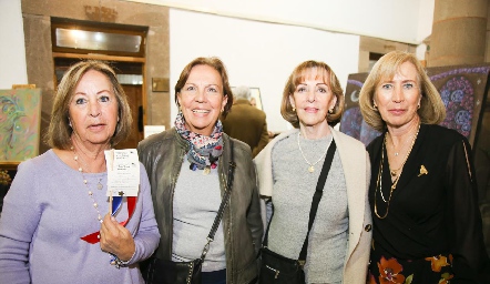  Patricia Villasuso, Adriana Villasuso, Alicia Villasuso y Laura Villasuso.