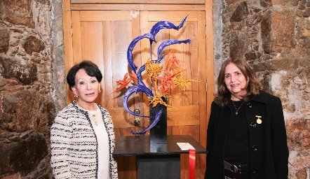  Aida Martínez y Martha Acevedo.
