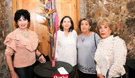  Lucy Stahl, Lila Ahumada, Lula Hernández y Lucero Rosillo.