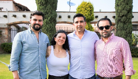  Rodrigo Labastida, Ale Labastida, Manuel Labastida y Fernando Labastida.