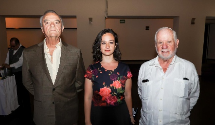  Eduardo Coulón, Rocío Rodríguez y Guillermo Pizzuto.