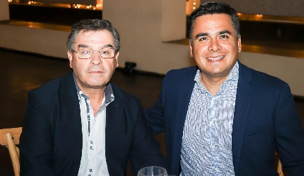  Luis Gerardo Ortuño y Marlon Martinez.