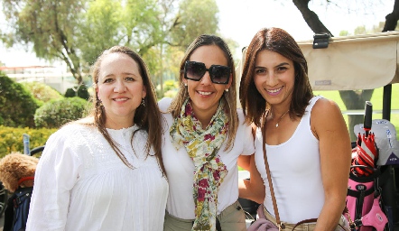  Blanca Rangel, Gaby Valencia y Luz Olvera.