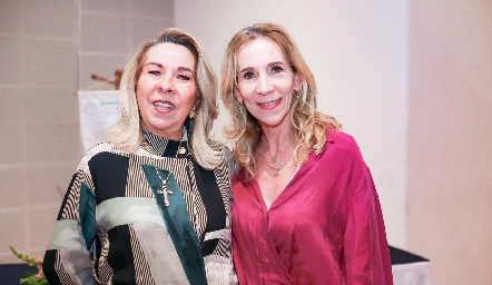  Luz Elena Mézquida y Gaby Cantú.