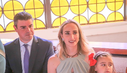 Santiago Labastida y Ángeles Mahbub con Ángeles.