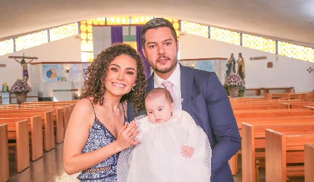  Paola Zepeda, Sofía Mahbub y Juan Carlos Madaleno.