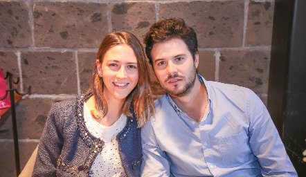  Elena Pelayo y Claudio Meade.