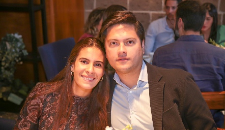  María José Rojas y Mauricio Mier.