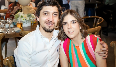  Guillermo Alonso y Marissa Tobías.