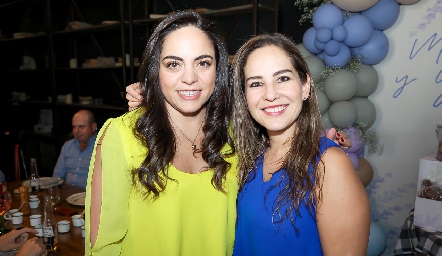  Marcela Córdova y Andrea Escalante.
