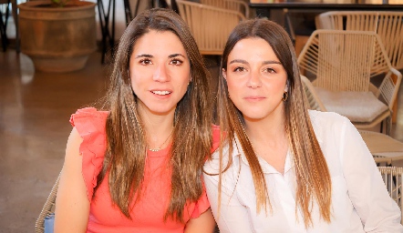  Isabel Álvarez y María Palomar.