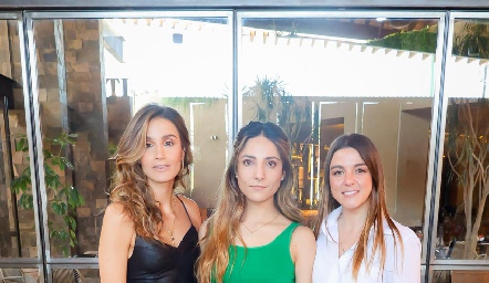  Gemma Loredo, Dani Torres y María Palomar.