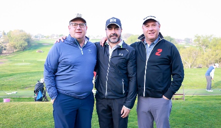  Jacobo Payán, Gustavo Puente y Juan Benavente.