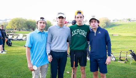  Marcelo Villarreal, Andrés Morales, Juan Carlos Nieto y Diego Payán.