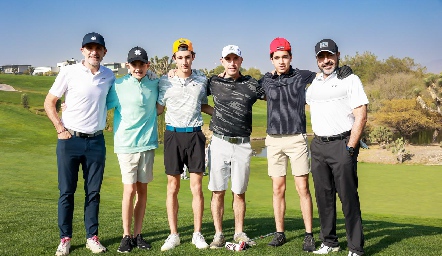  Juan Carlos Abaroa, Paulo Abaroa, Juan Carlos Nieto, Juan Carlos Nieto, Daniel y Gustavo Puente.