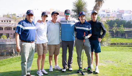  Gerardo Rodríguez, Lucas Espinosa, Eduardo Espinosa, Güicho Fernández, Emilio Rodríguez y Juan José Leos.