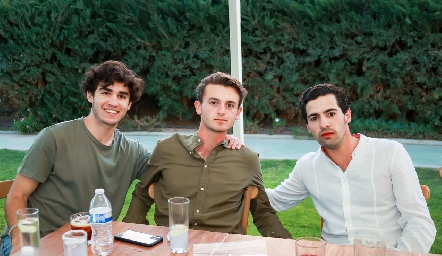  Iñaki Abaroa, Pato Sarquis y Diego Gutiérrez.