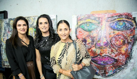  Daniela Gutiérrez, Maricel Gutiérrez y Verónica Conde.