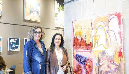  María José Oceja y Lucy Martínez.