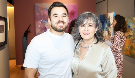  Alejandro Lozano y Nora Treviño.
