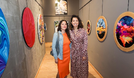  Irma Zamora y Sofía Milán.