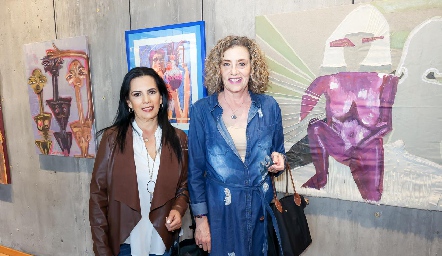  Lucy Martínez y María José Ojeda.
