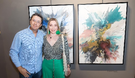  Carlos Balaron y Rosalía Tovar.
