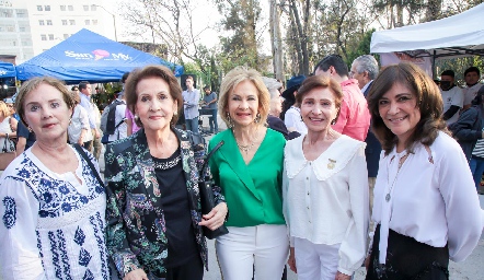  Licha Carreras, Gloria Estrada, Ani Rossel y Gladis Castellanos.