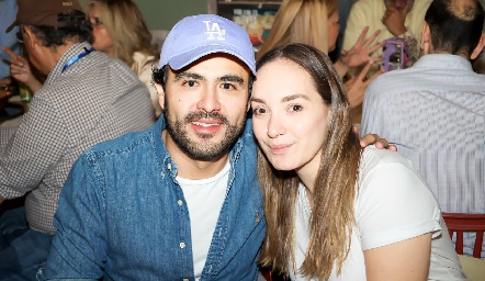  Pedro Leal y Marcela Elizondo.