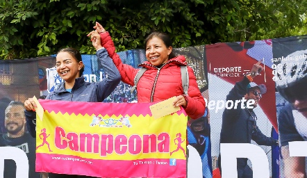  Rama hasta 39 años María Ángeles Martínez Terrazas el tercer lugar Erika Jacqueline segura el segundo y Johanna mares el primer lugar.