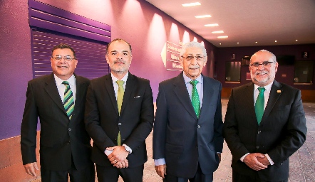  Jesús Romo, Carlos Torres, Fernando Díaz de León y David Galván.
