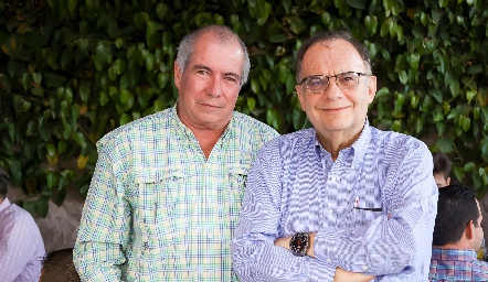 Daniel Medina y Poncho Martínez.