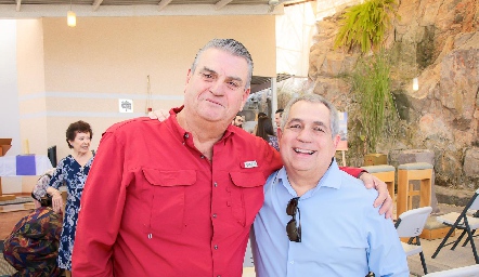  José Luis Torre y Álvaro Gómez, abuelos de Sebastián.