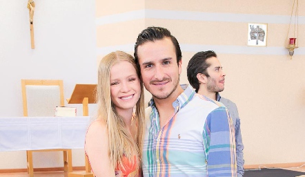  Aranza Ahuayo y Armin Von Der Meden.