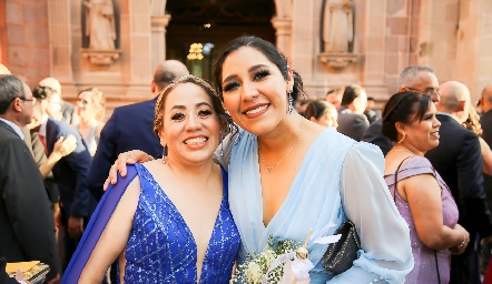  Laura Aguilar y Maribel Olvera.