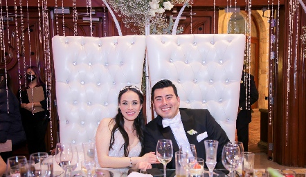   Laura Beatriz Mejía y Juan Antonio Fernández ya son esposos.