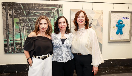  Mayra Ortega, Rebeca Sandoval y Mella Elizondo.