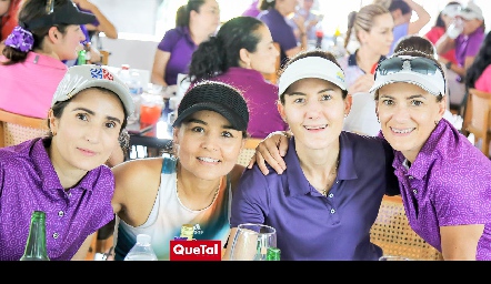  Lourdes Orozco, Lorena Torres, Paulina Vivanco y Daniela Coulon.