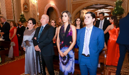  Tita García, Paco Lavín, Regina Oliva y Arturo Hernández.
