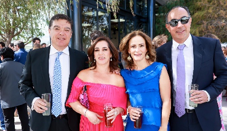  Antonio Gutiérrez, Ale Ávila, Daniela Coulon y Fernando López.