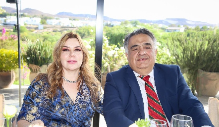 Gaby Lozano y Sergio Motilla.