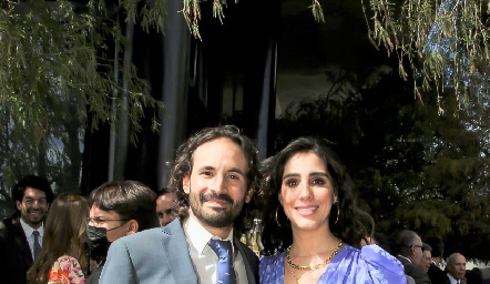  Efraín Barrera y Daniela Lavín.