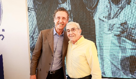  Jorge Valdano y Giva Galván.