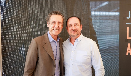  Jorge Valdano y Manuel Toledo.