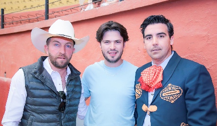  Jorge Hernández, Pablo Labastida y Manuel Labastida.